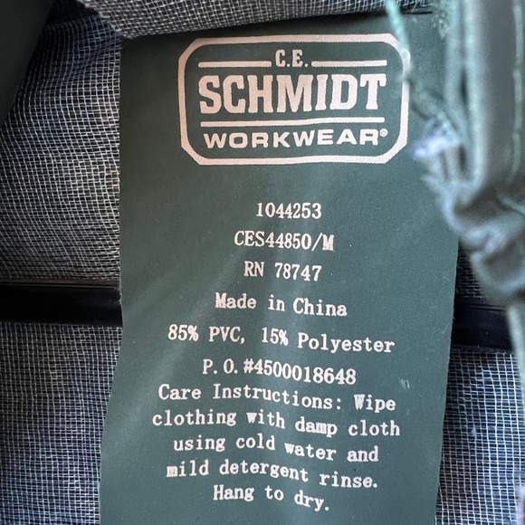 C.E. Schmidt Workwear PVC Jacket - Picture 4 of 8